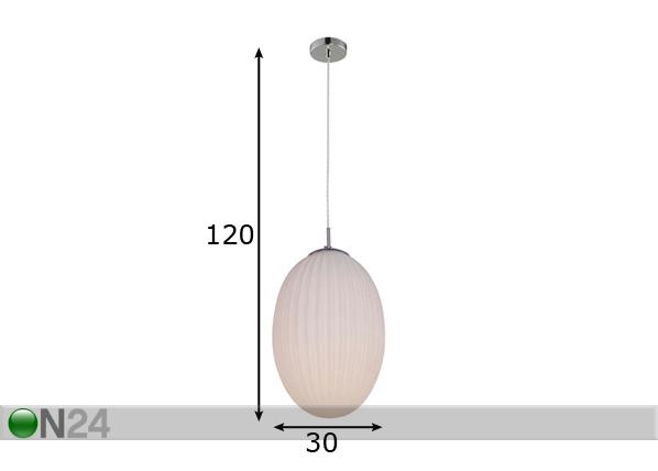 Подвесной светильник Anguria Ø30 cm размеры