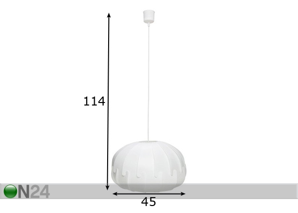 Подвесной светильник Anita размеры