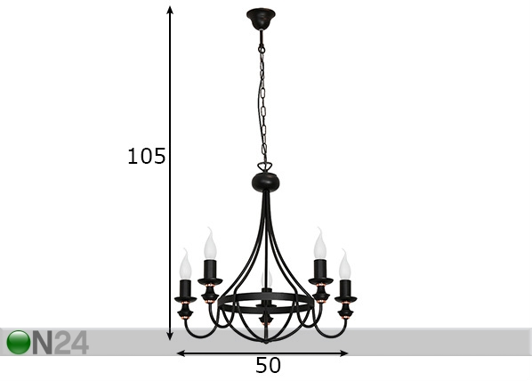 Подвесной светильник Apis размеры