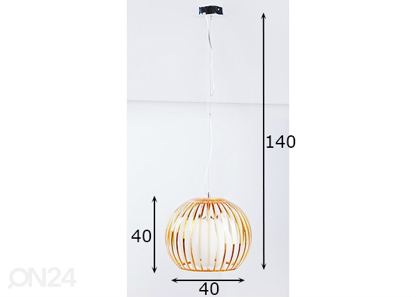 Подвесной светильник Arcada L Ø40 cm размеры