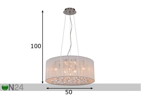 Подвесной светильник Artemida Ø50 см размеры