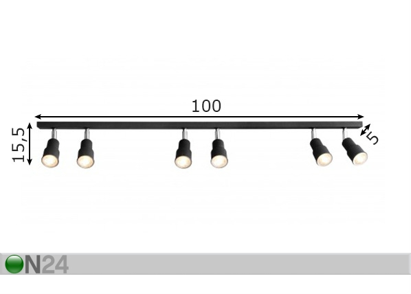 Подвесной светильник Aspo размеры