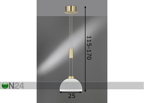 Подвесной светильник Avignon LED размеры