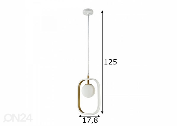 Подвесной светильник Avola размеры