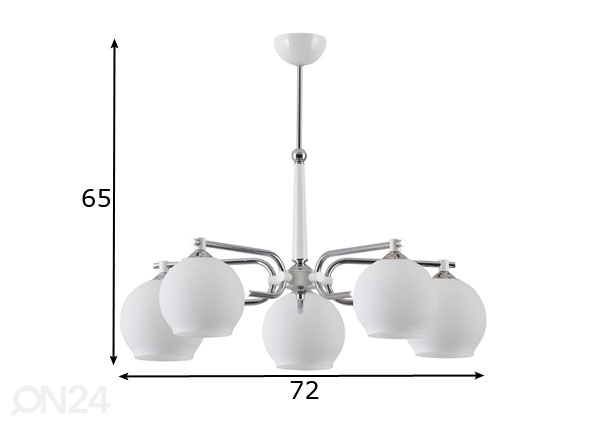 Подвесной светильник Axel-2 5 размеры