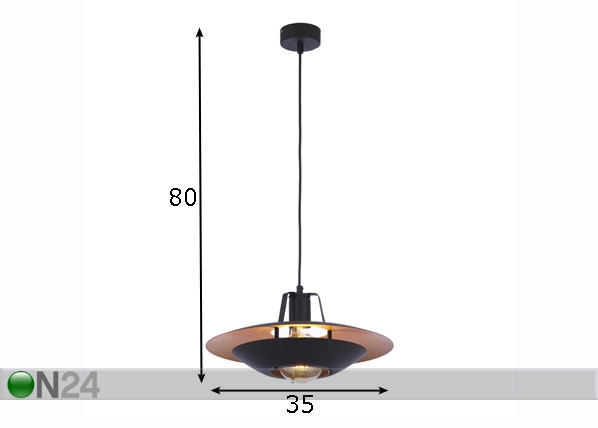 Подвесной светильник Baffi размеры