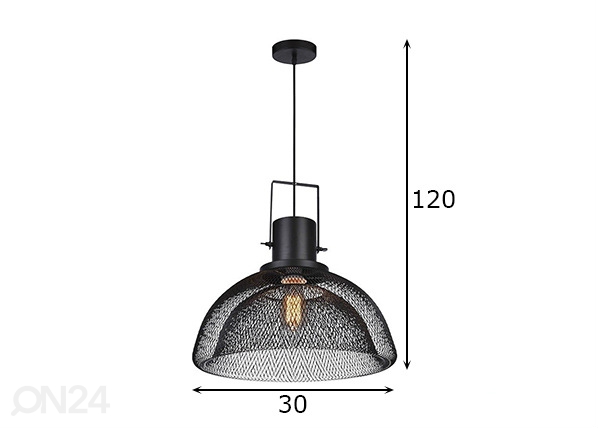 Подвесной светильник Balde Ø30 cm размеры