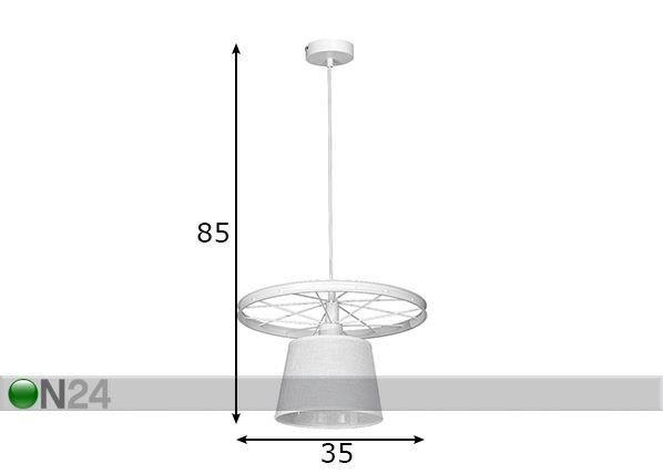 Подвесной светильник Bang II размеры