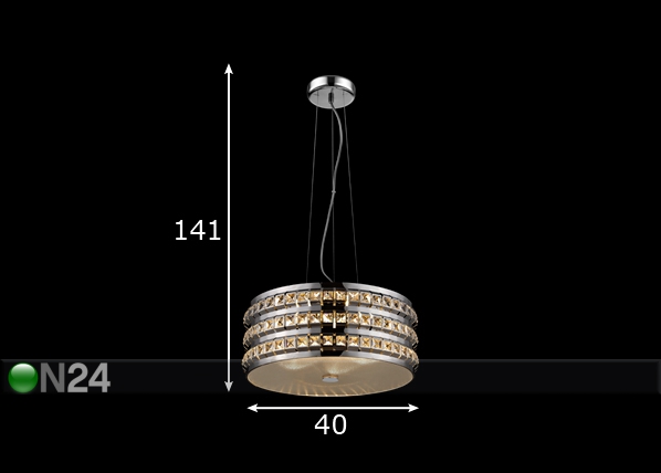 Подвесной светильник Barbosa LED Ø40 cm размеры