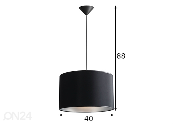 Подвесной светильник Barilla размеры