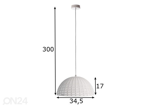 Подвесной светильник Basket II размеры