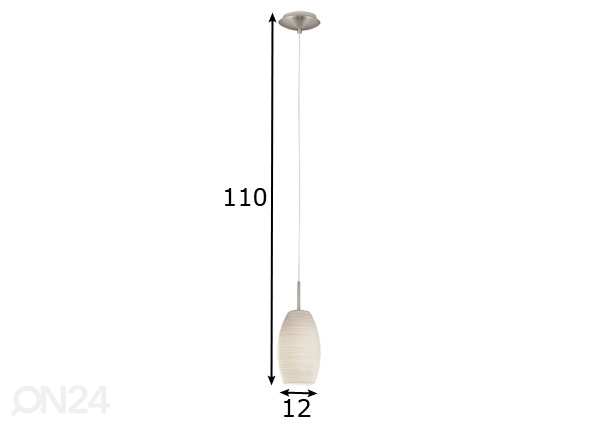 Подвесной светильник Batista размеры