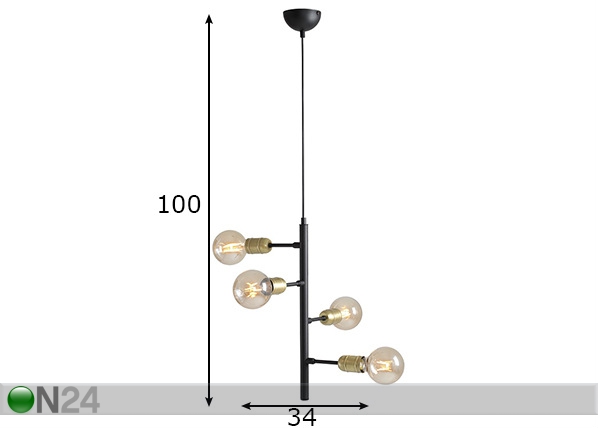 Подвесной светильник Bolzano размеры