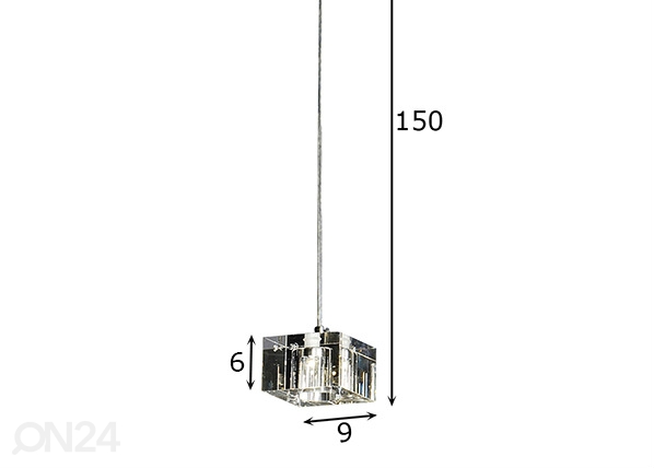 Подвесной светильник Box размеры
