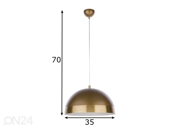 Подвесной светильник Cadil Ø35 см размеры