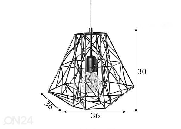 Подвесной светильник Cage S размеры