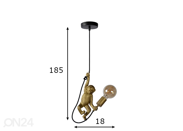 Подвесной светильник Chimp размеры