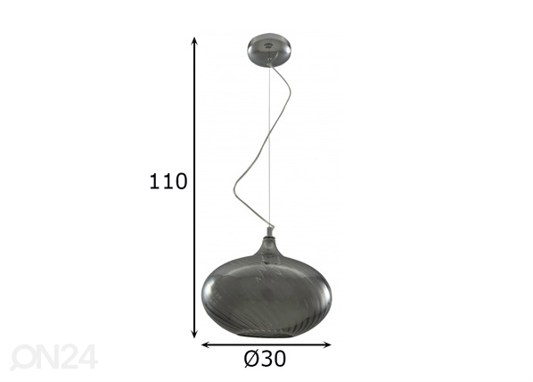 Подвесной светильник Cindy Ø30 cm размеры