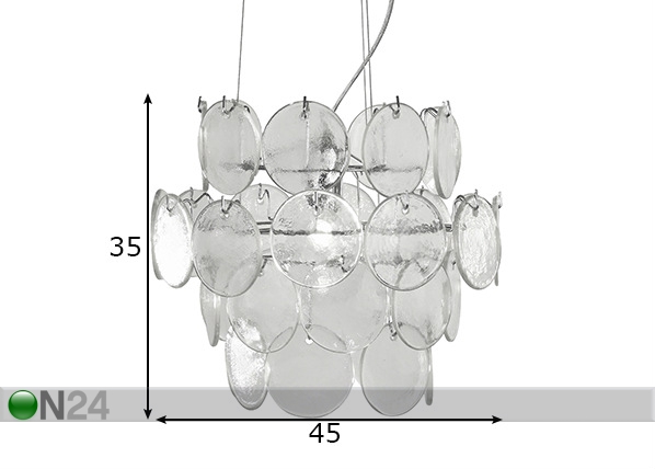 Подвесной светильник Cirrus размеры