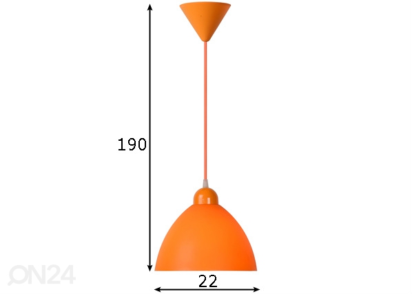 Подвесной светильник Coco размеры