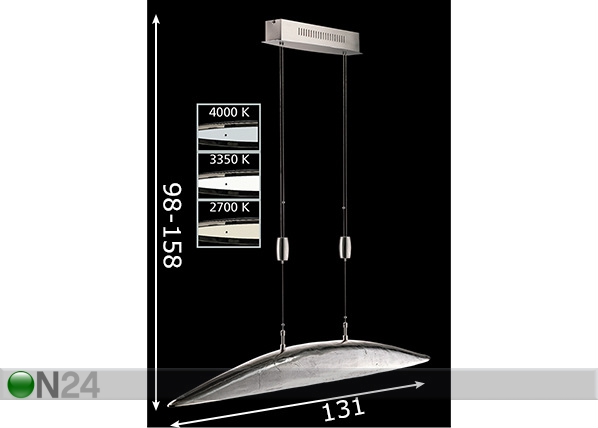 Подвесной светильник Colar LED размеры