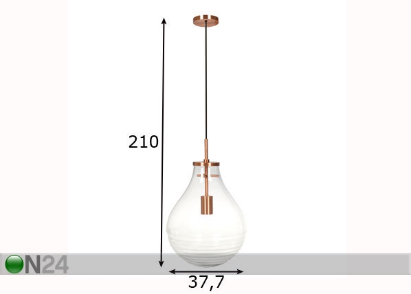 Подвесной светильник Copper размеры
