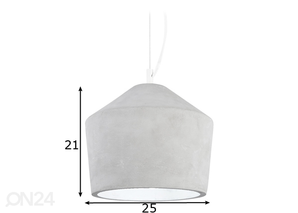 Подвесной светильник Corner размеры