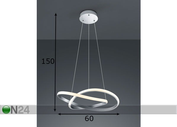 Подвесной светильник Course размеры