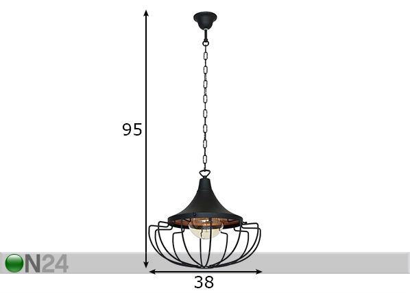 Подвесной светильник Danton II размеры
