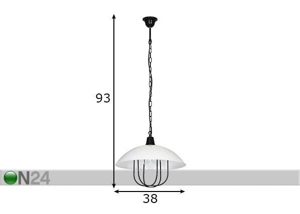 Подвесной светильник Danton III размеры