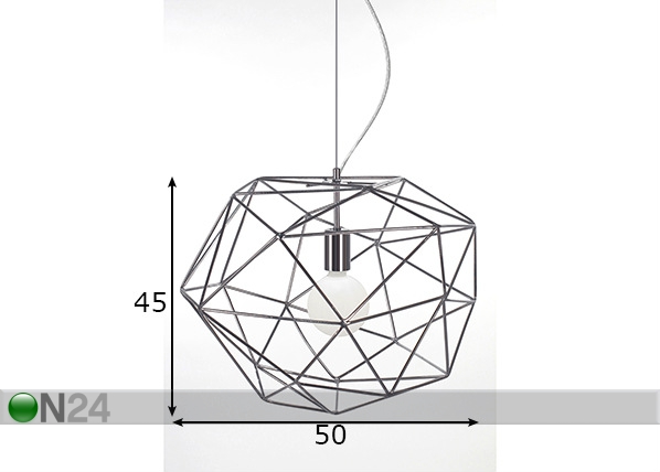 Подвесной светильник Diamond размеры