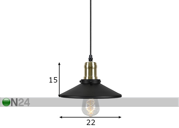 Подвесной светильник Disc размеры