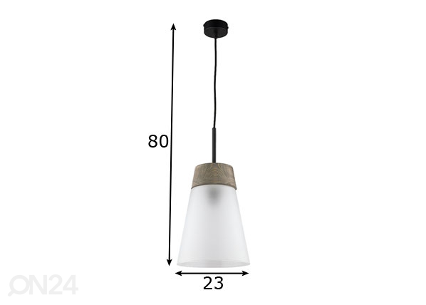 Подвесной светильник Domino-2 размеры
