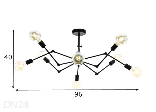 Подвесной светильник Exmoor размеры
