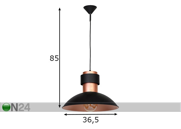 Подвесной светильник Fepi размеры