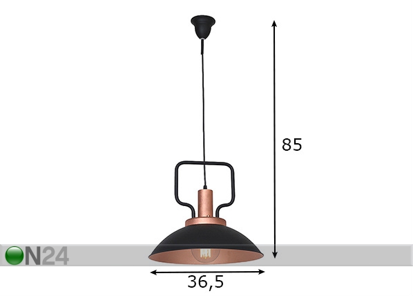 Подвесной светильник Fepi размеры