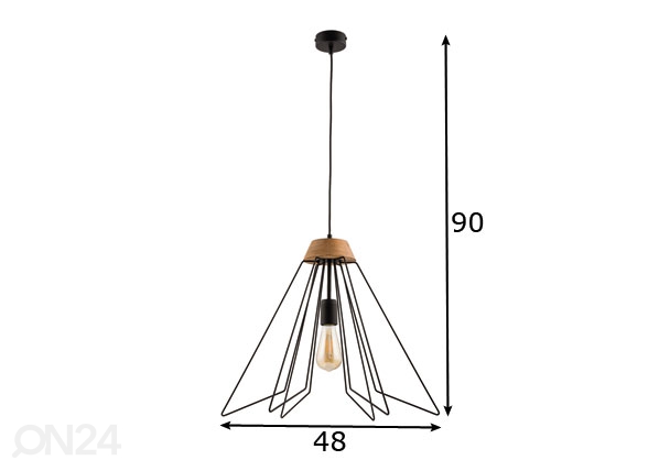Подвесной светильник Fil Ø 48 см размеры