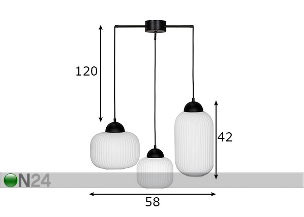 Подвесной светильник Float размеры