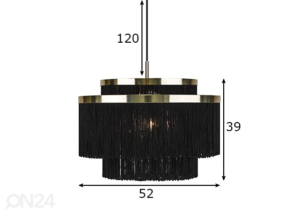 Подвесной светильник Frans размеры