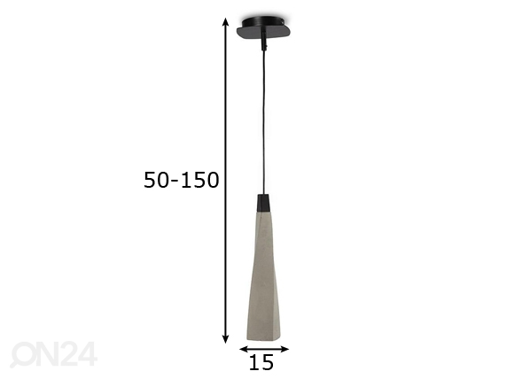Подвесной светильник Ghery размеры