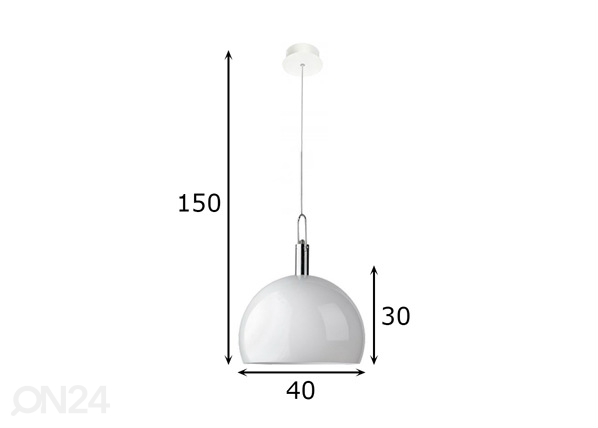 Подвесной светильник Gio Ø40 cm размеры