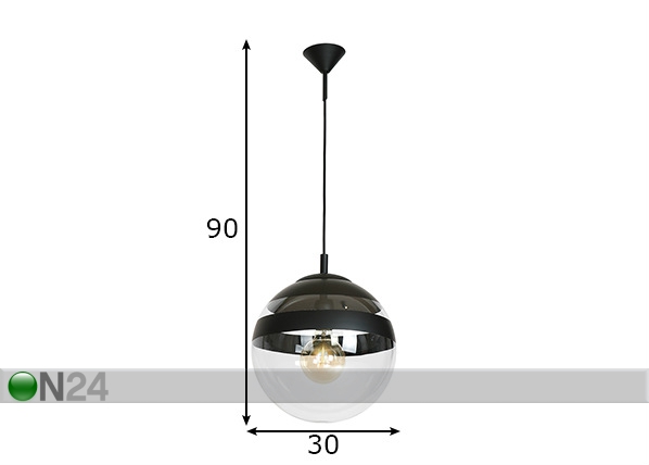 Подвесной светильник Globus размеры