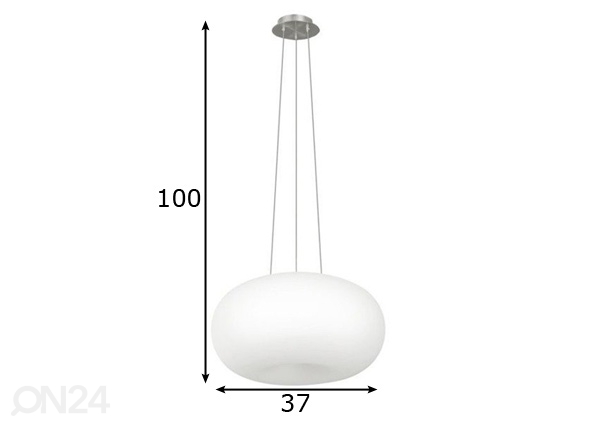 Подвесной светильник Inez Ø37 см размеры