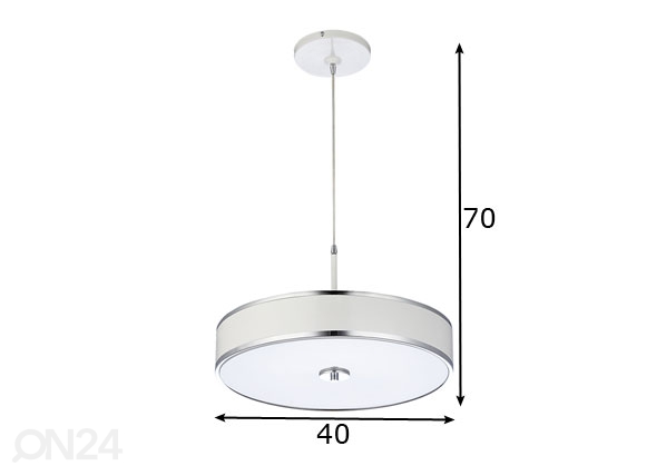 Подвесной светильник Jazz Ø 40 см размеры