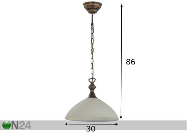 Подвесной светильник Kacper размеры