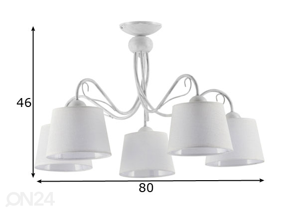 Подвесной светильник Kamelia-3 5 размеры