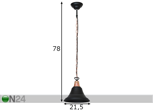 Подвесной светильник Keks размеры