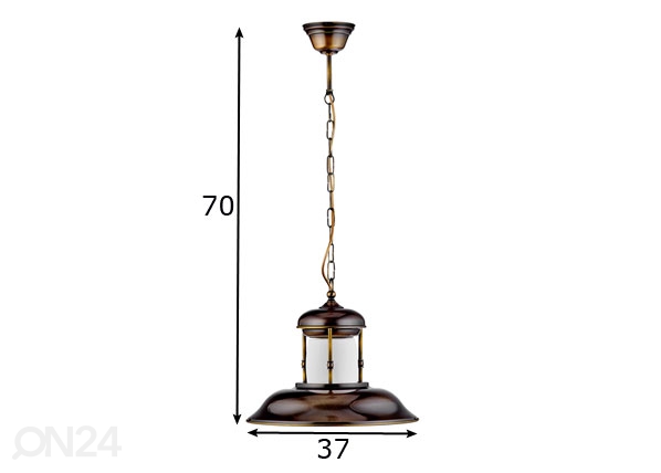 Подвесной светильник Liv Ø 37 см размеры