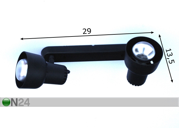 Подвесной светильник Lival Duo размеры