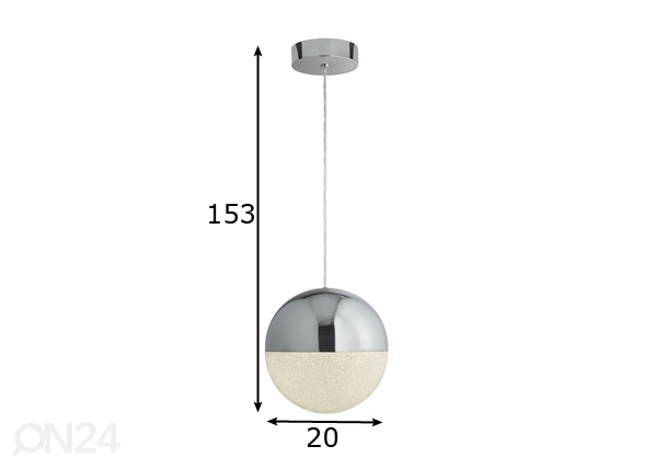 Подвесной светильник Marbles размеры